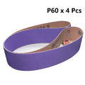 2x42" Ceramic Abrasive Sanding Belts – Metal, Wood & Plastic