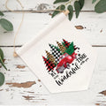Christmas Pennant Flag – "Most Wonderful Time" Holiday Decor
