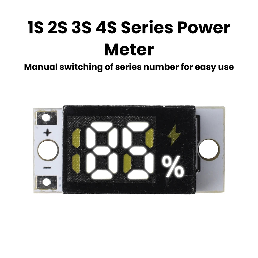 Mini Lithium Battery Level Indicator Module 1S–4S | Gaqqee