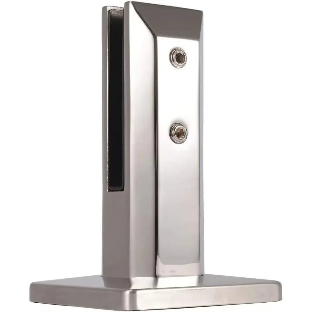 No-Drill Stainless Steel Fence Clamp – Glass & Railing Bracket