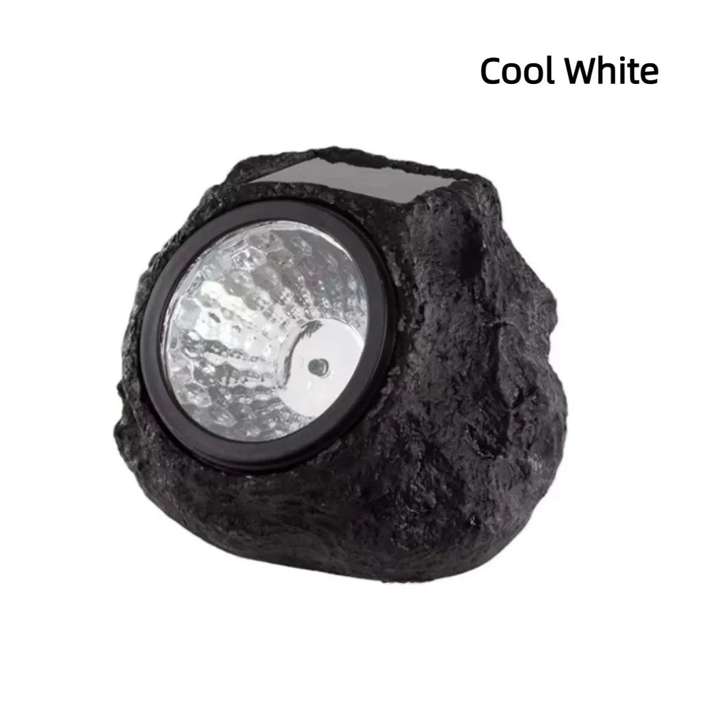 Solar Rock Garden Light – Waterproof Outdoor Lawn Lamp