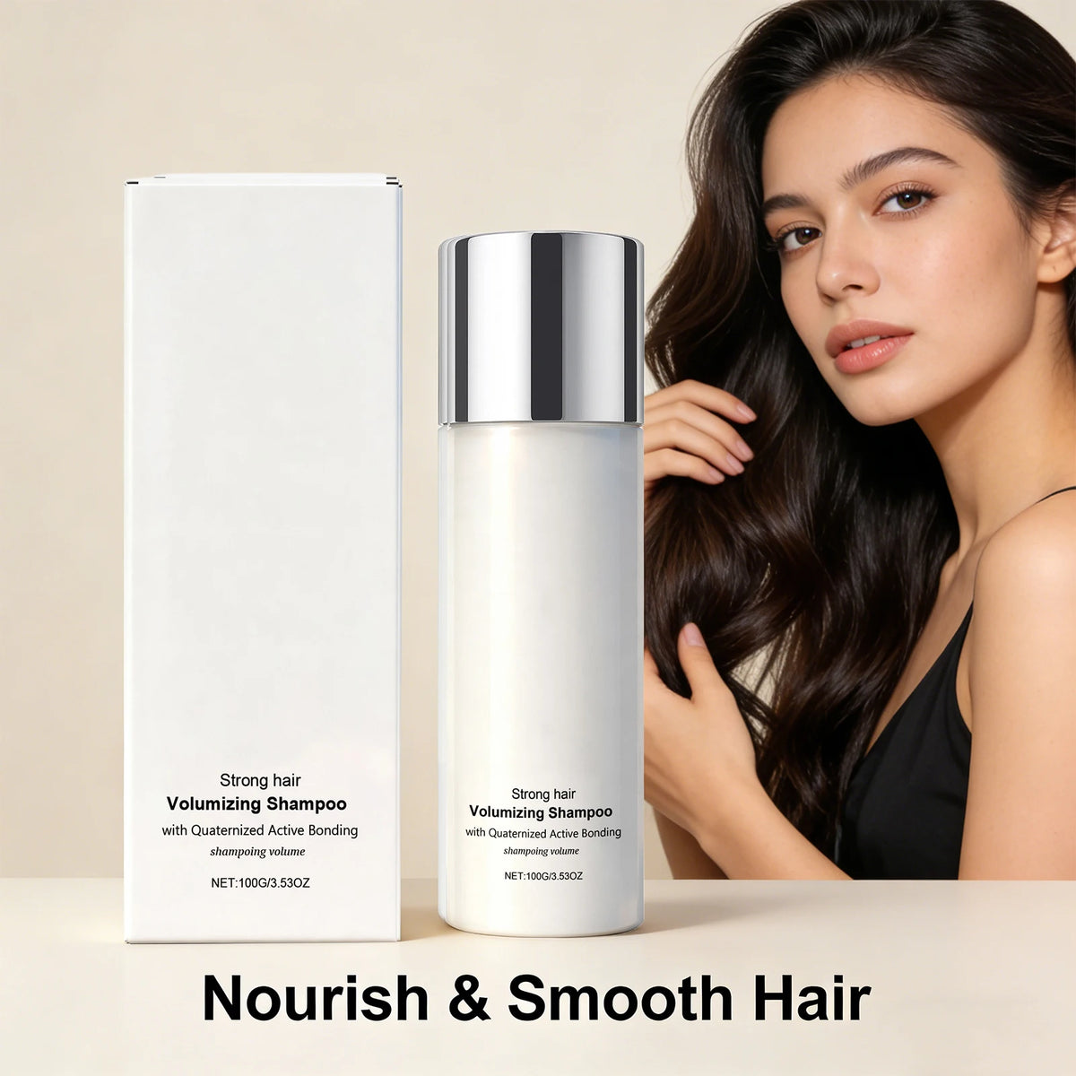 Volumizing Thickening Shampoo – Nourish Scalp & Control Frizz