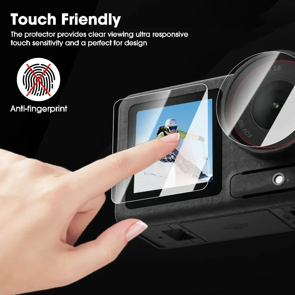 DJI Osmo Action 5 Pro Tempered Glass Screen & Lens Protector