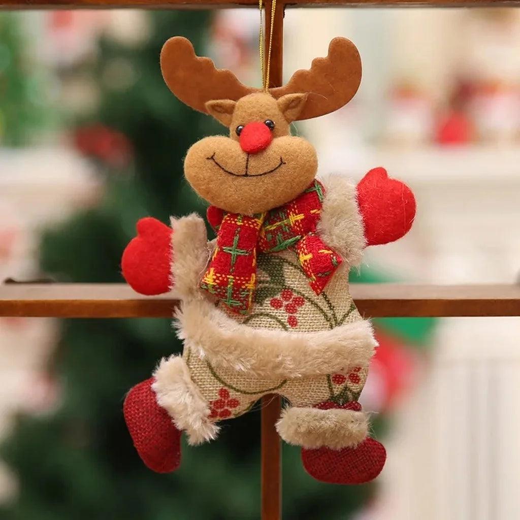 Teddy Bear Christmas Tree Pendant 13x18cm | Holiday Décor