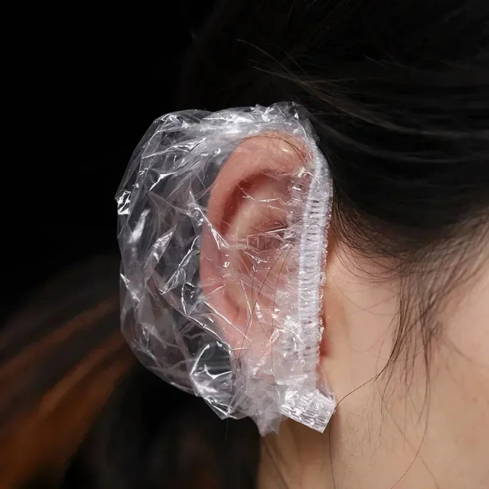 Disposable Ear Covers for Hair Dyeing & Shower – 50/100 Pcs