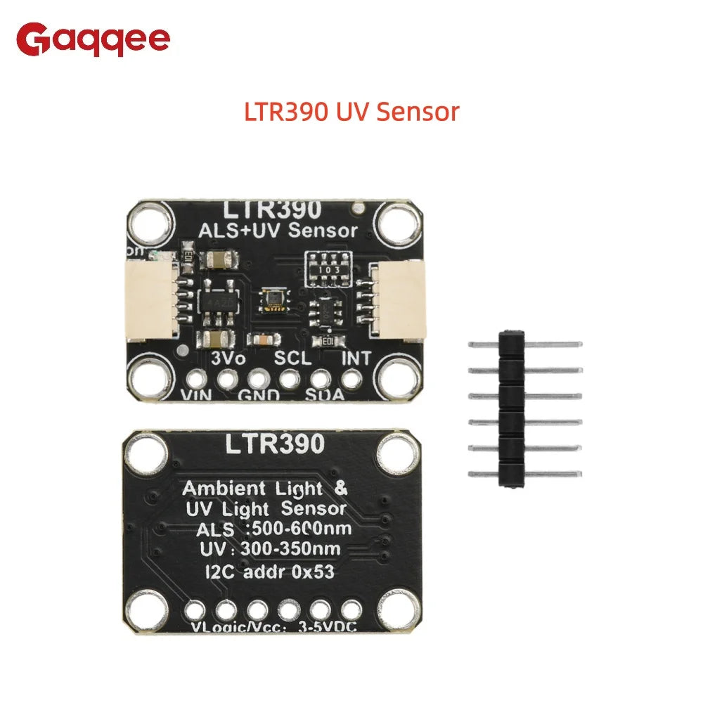 LTR390 UV Sensor Module I2C 300–350nm Light Detection