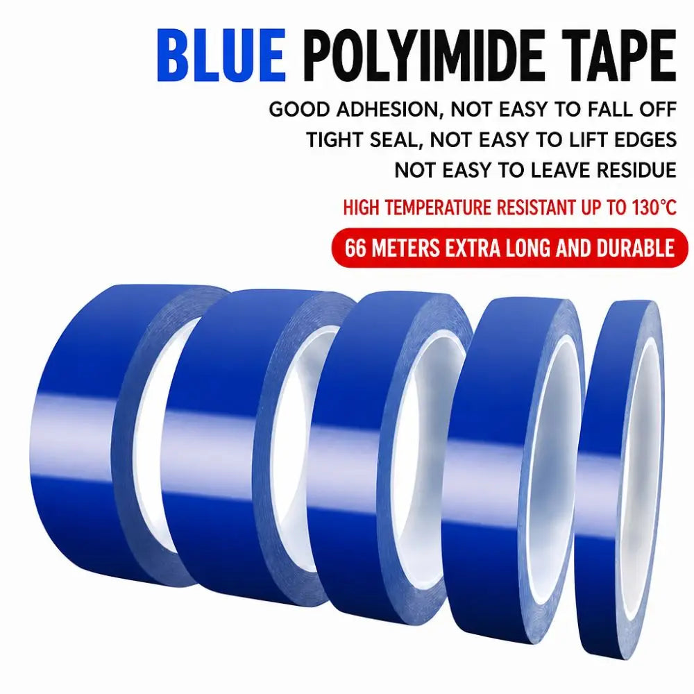Blue Mylar Marking Tape 66M | 3/5/8/10mm Coding Tape