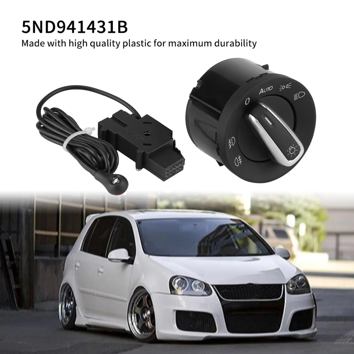 Headlight Control & Sensor Module OEM 5ND941431B – MK5 MK6 B6