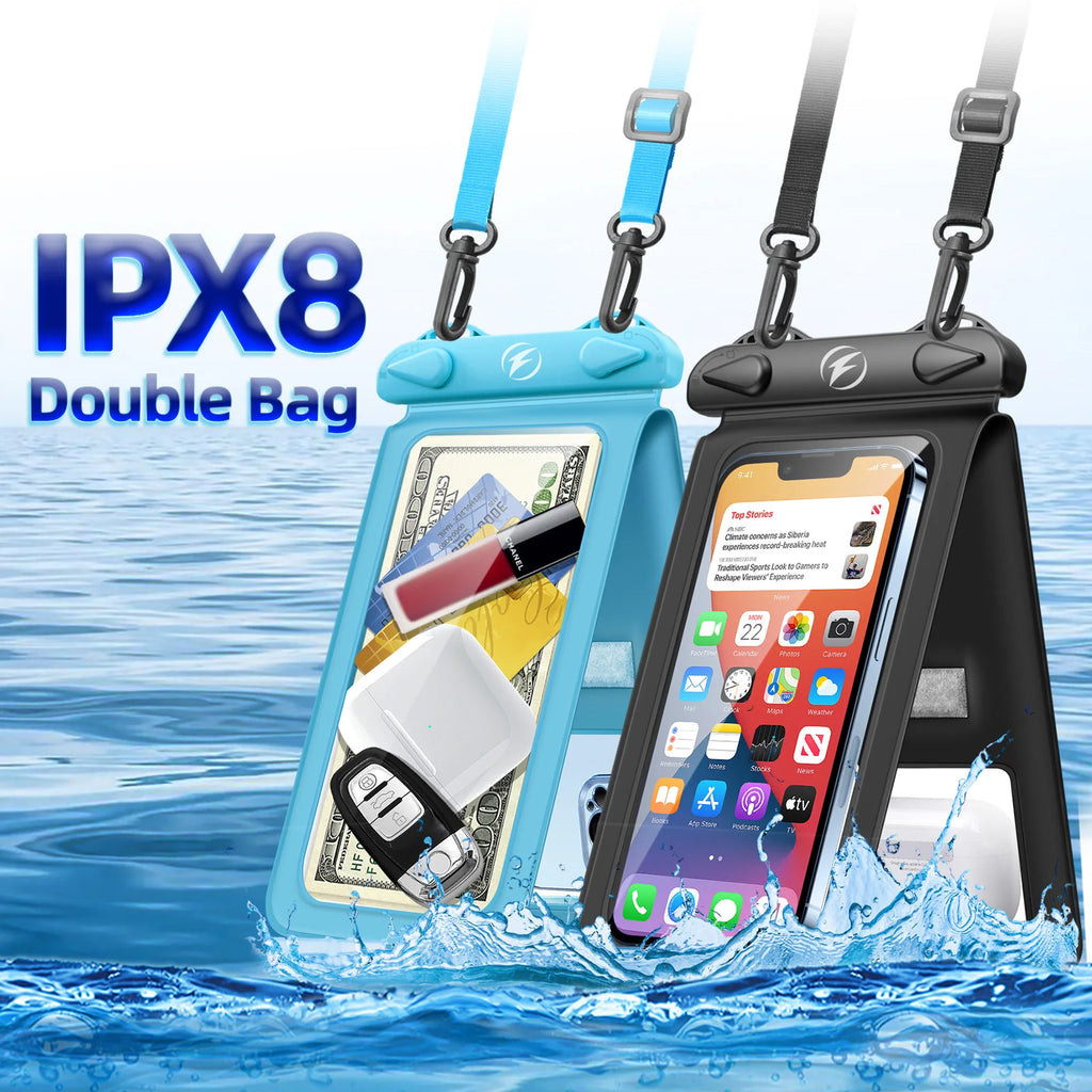 FONKEN Waterproof PVC Phone Pouch | Diving & Outdoor Bag