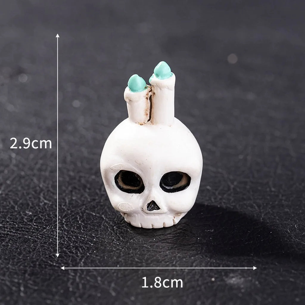 Resin Miniature Halloween Figurine | Desktop Holiday Décor