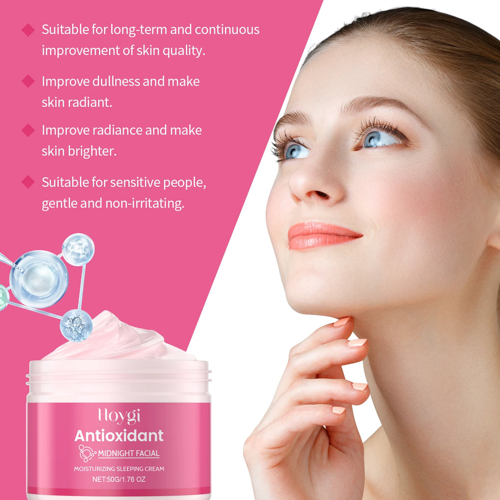 Hoygi Night Face Cream – Firming, Brightening & Nourishing