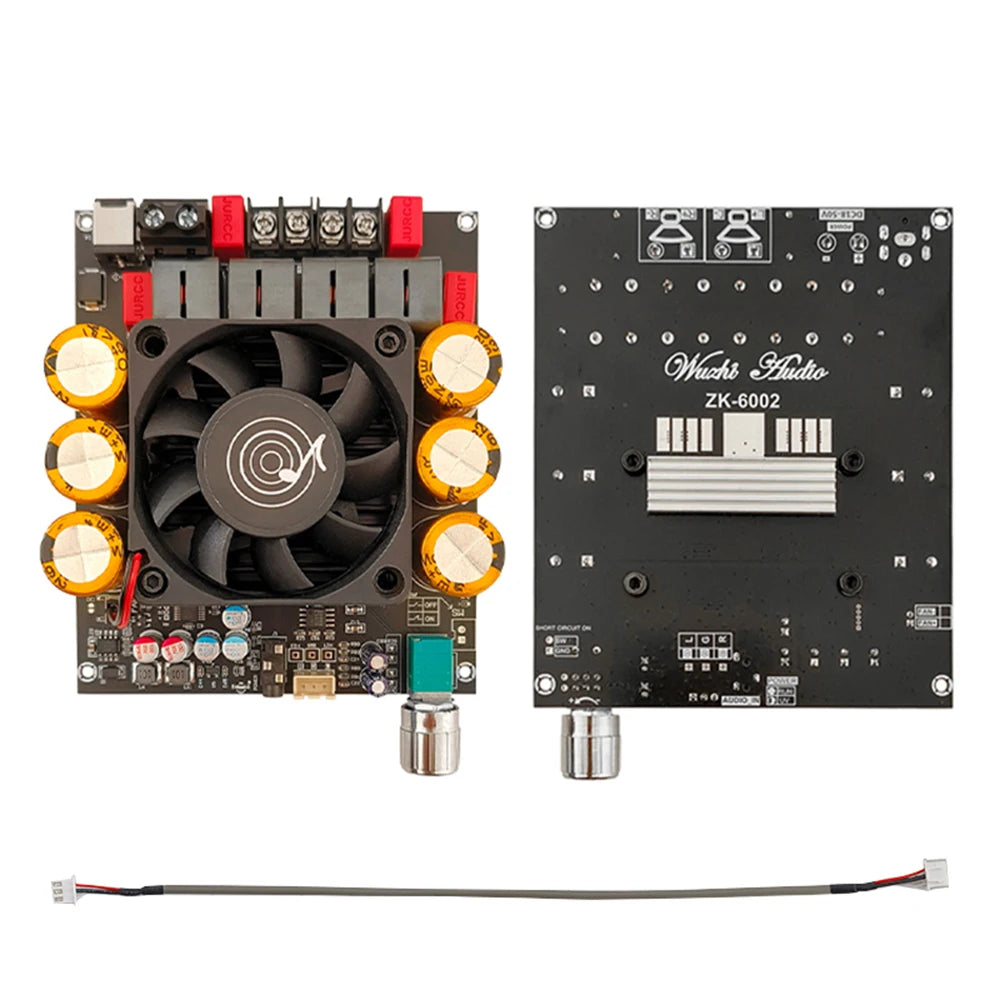 ZK-6002 600W+600W TPA3255 Stereo Power Amplifier Board