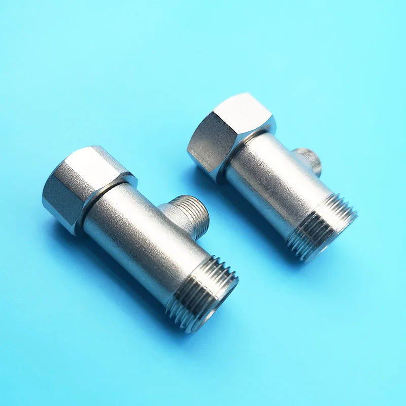 Brass Tee Adapter Male Female Thread 3/8–7/8 Inch | Wasourlf