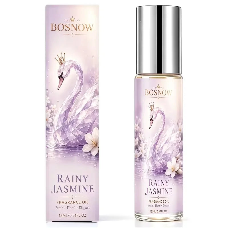 Bosnow Roll-On Perfume Oil | Jasmine, Vanilla & White Musk