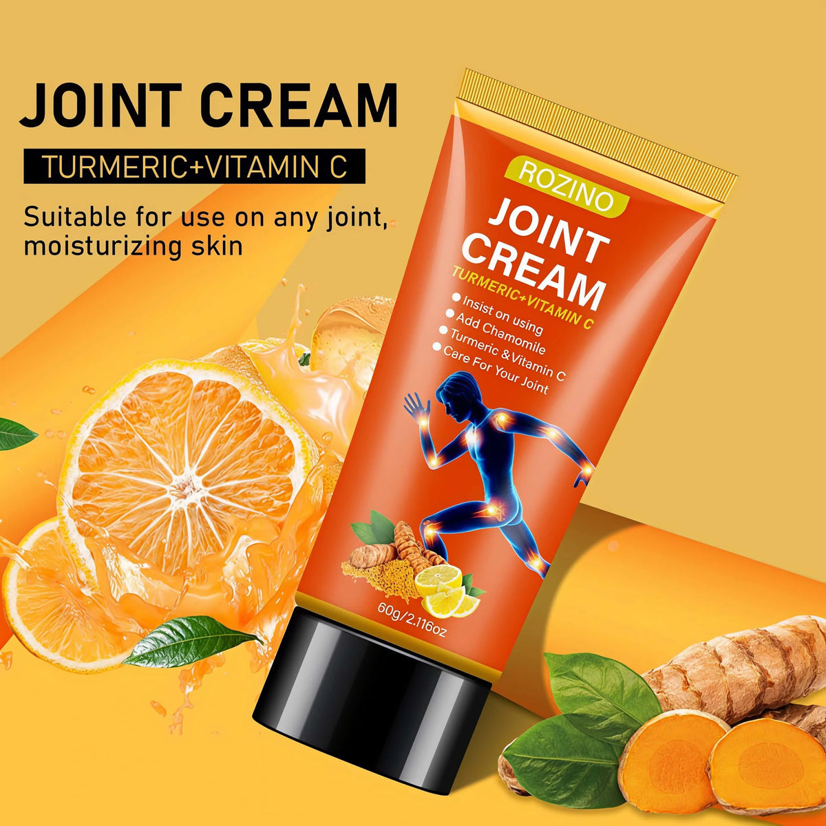 Turmeric Vitamin C Chamomile Nourishing Massage Cream 60g