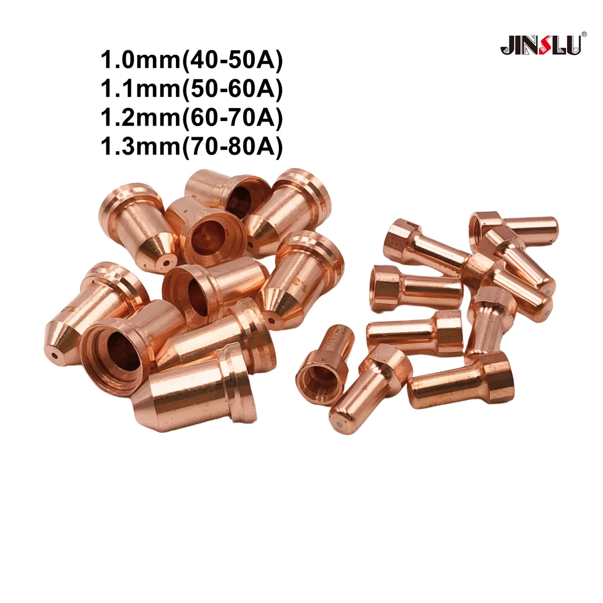 PT-80 Plasma Cutter Consumables – 10 Electrodes & 10 Nozzles