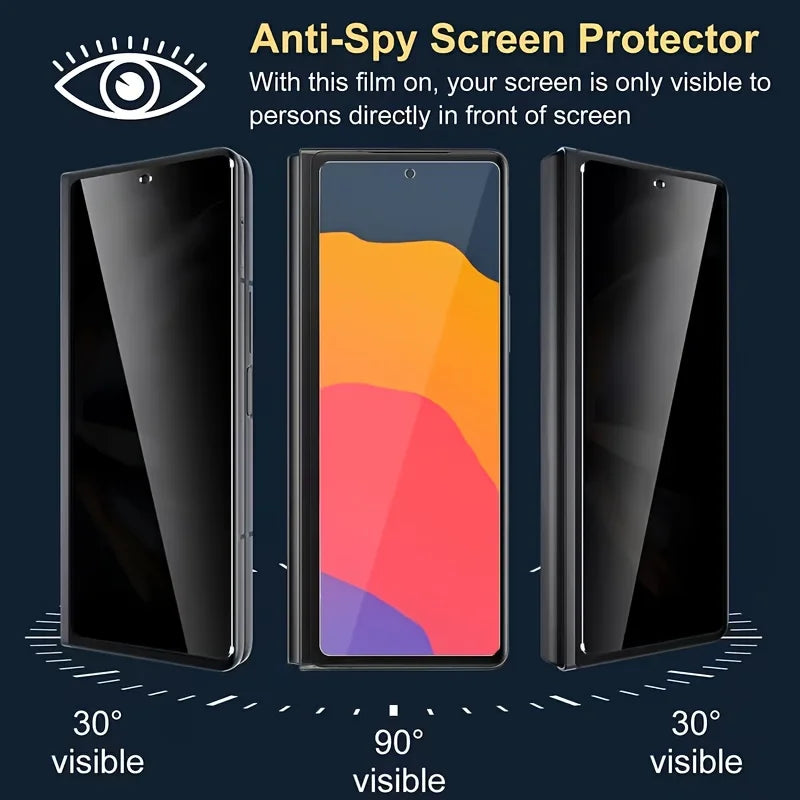Anti-Spy Tempered Glass Screen Protector – Samsung S21–S26
