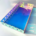 Iridescent Acrylic Vanity Tray – Makeup & Jewelry Organizer