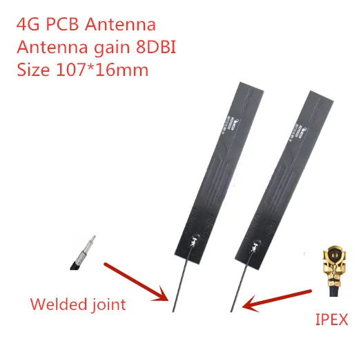 4G LTE PCB Antenna 700-2700MHz Omnidirectional 8dBi Gain