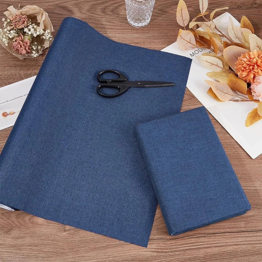 Prussian Blue Binding Cloth Fabric 47x15.7 In | DIY Crafts
