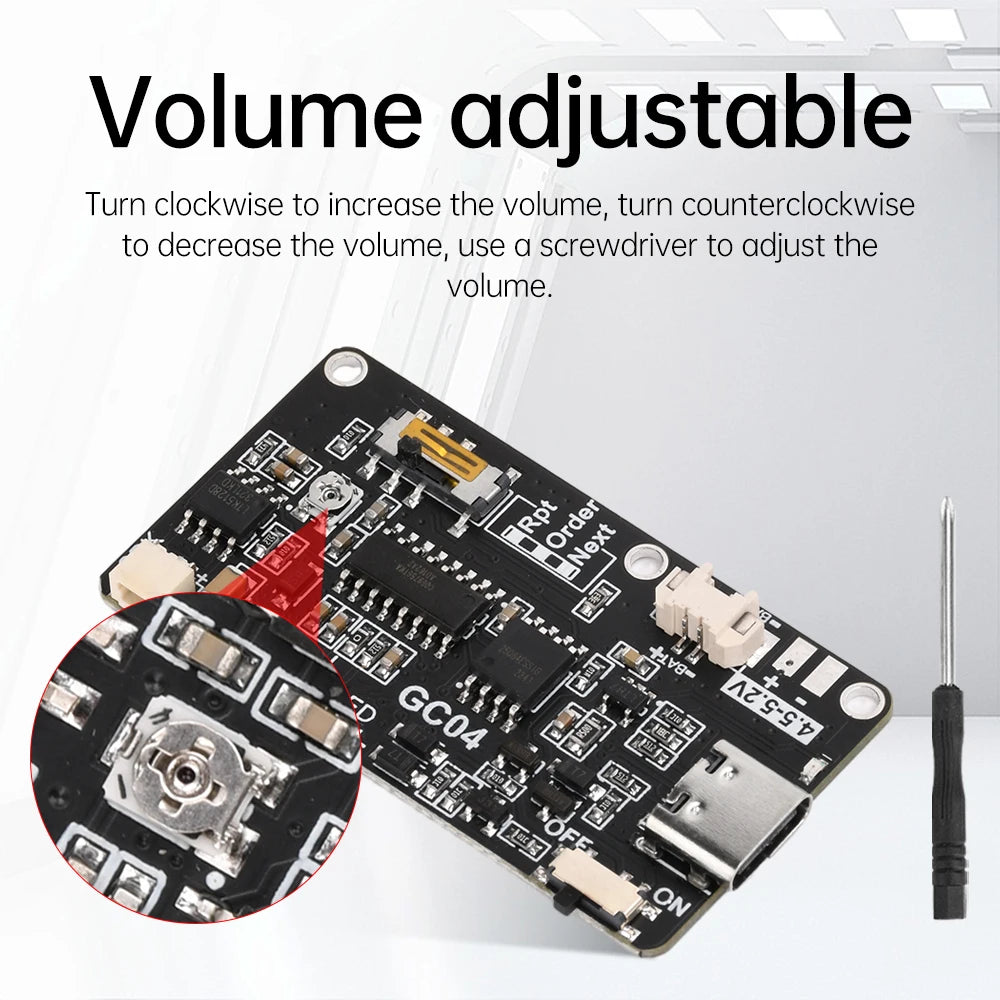 GC04 MP3 Voice Module for Greeting Cards & Gift Boxes