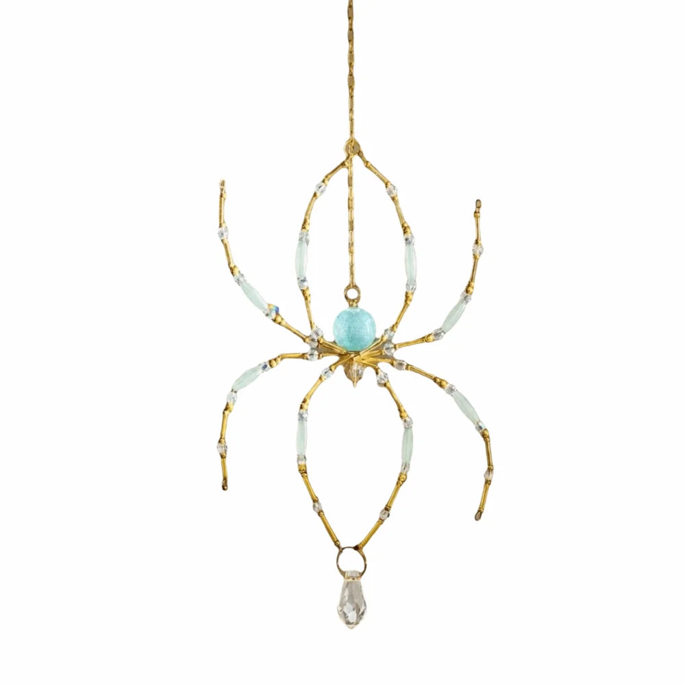 Pink Crystal Spider Sun Catcher – Window Rainbow Prism