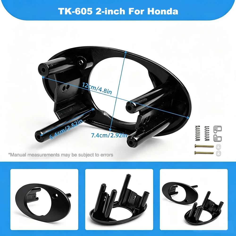 2PCS 3-Inch Fog Light Projector Lens Bracket Mount for Nissan