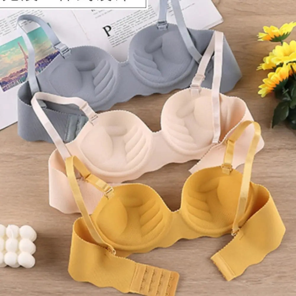 Seamless Wireless Push-Up Bra | Candy Colors, Adjustable