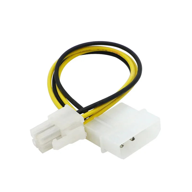 IDE Molex 4-Pin to Mini 4-Pin Power Adapter Cable for PC CPU