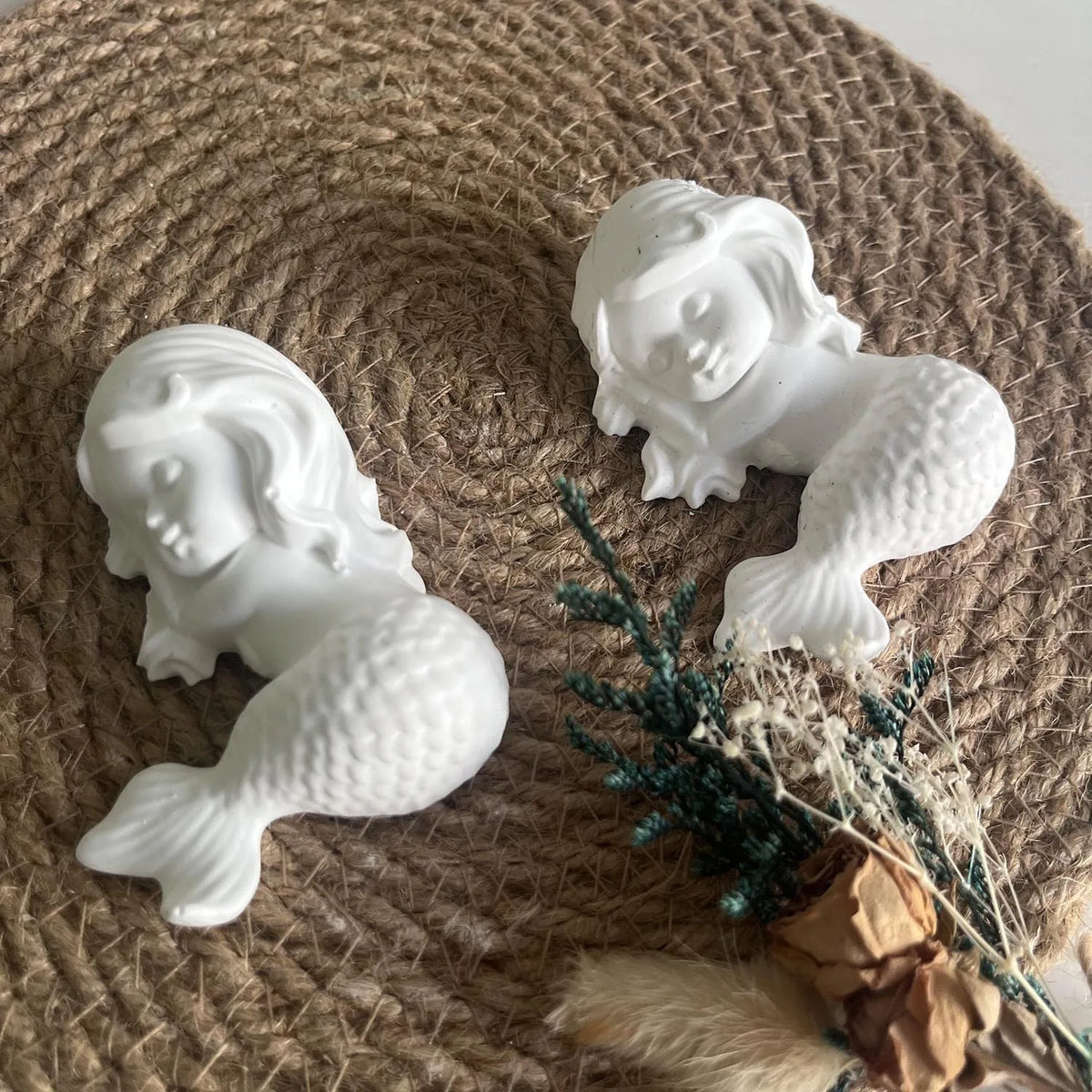 3D Mermaid Silicone Mold – Resin, Soap & Cake Decorating
