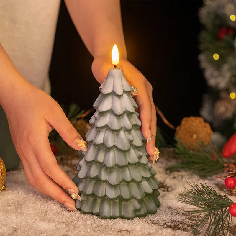 Christmas Tree Night Light – Festive Bedside Atmosphere Lamp