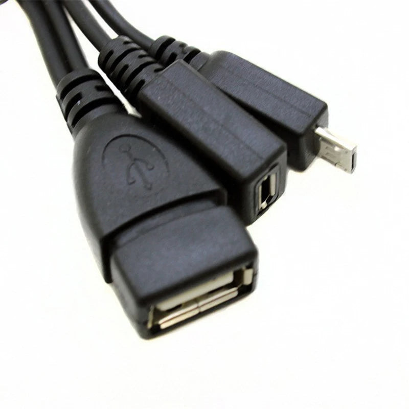 Micro USB OTG Splitter Y Cable – Fire Stick, PC & Tablet