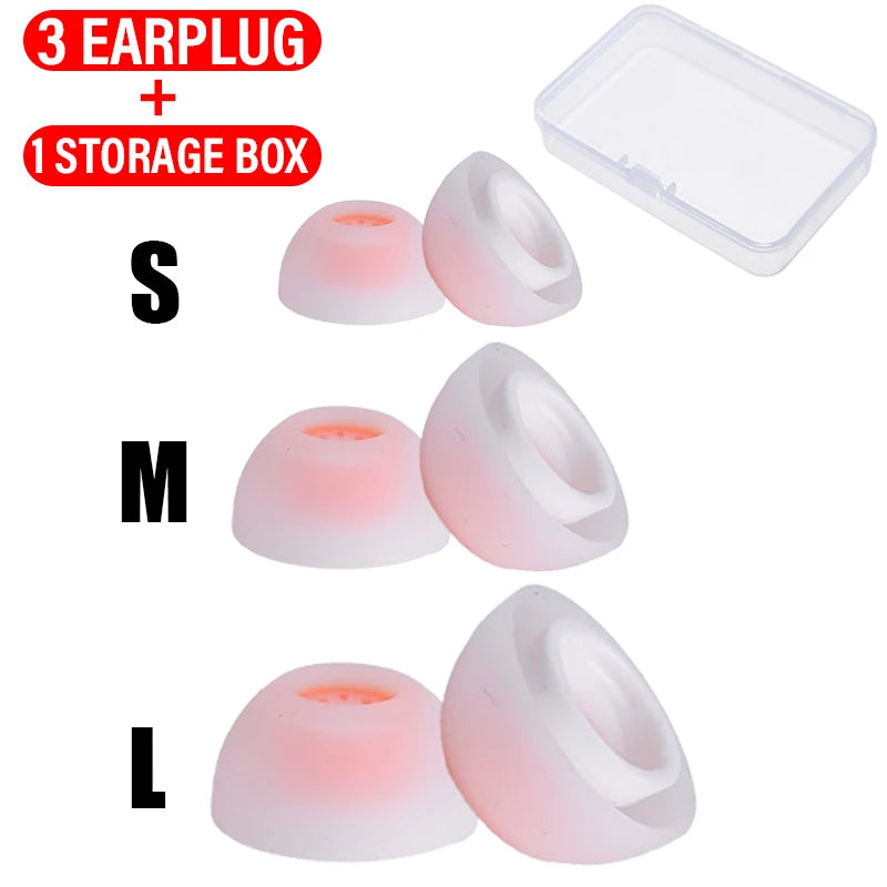 Silicone Ear Tips for Samsung Galaxy Buds 3 Pro – S/M/L Set