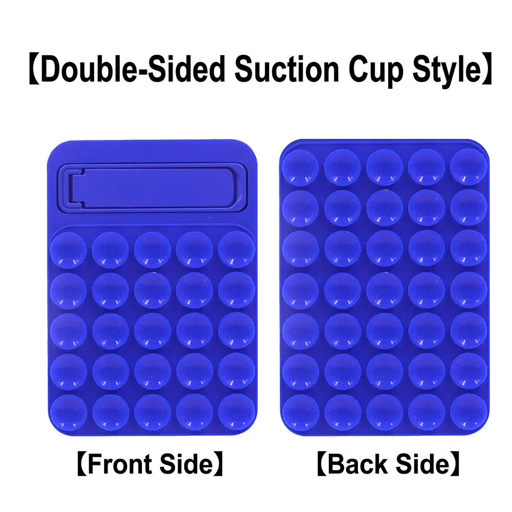 Silicone Suction Phone Mount – Foldable Shower & Mirror Holder