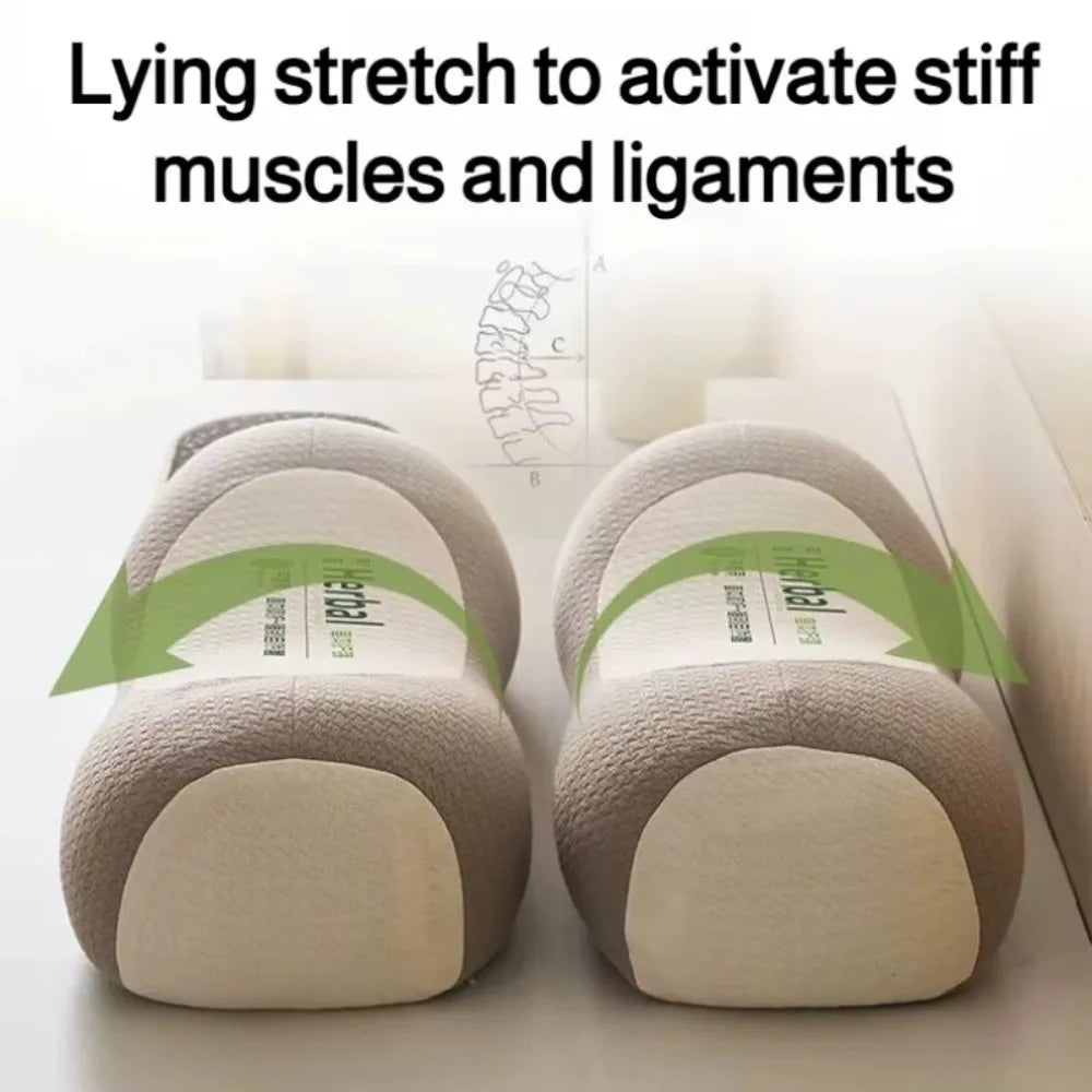Cylindrical Buckwheat Pillow – Ergonomic Neck & Spine Support