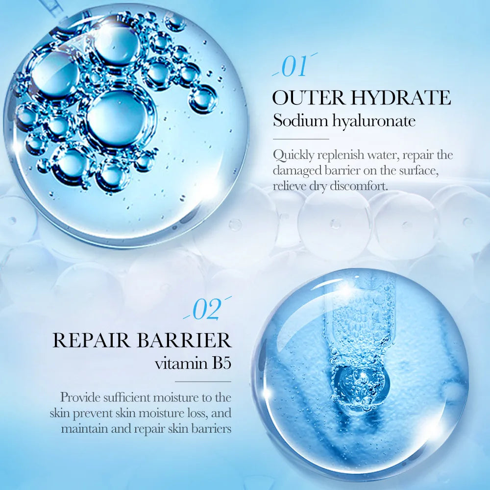 LAIKOU Vitamin B5 & Hyaluronic Acid Sheet Mask Set 12 Pcs