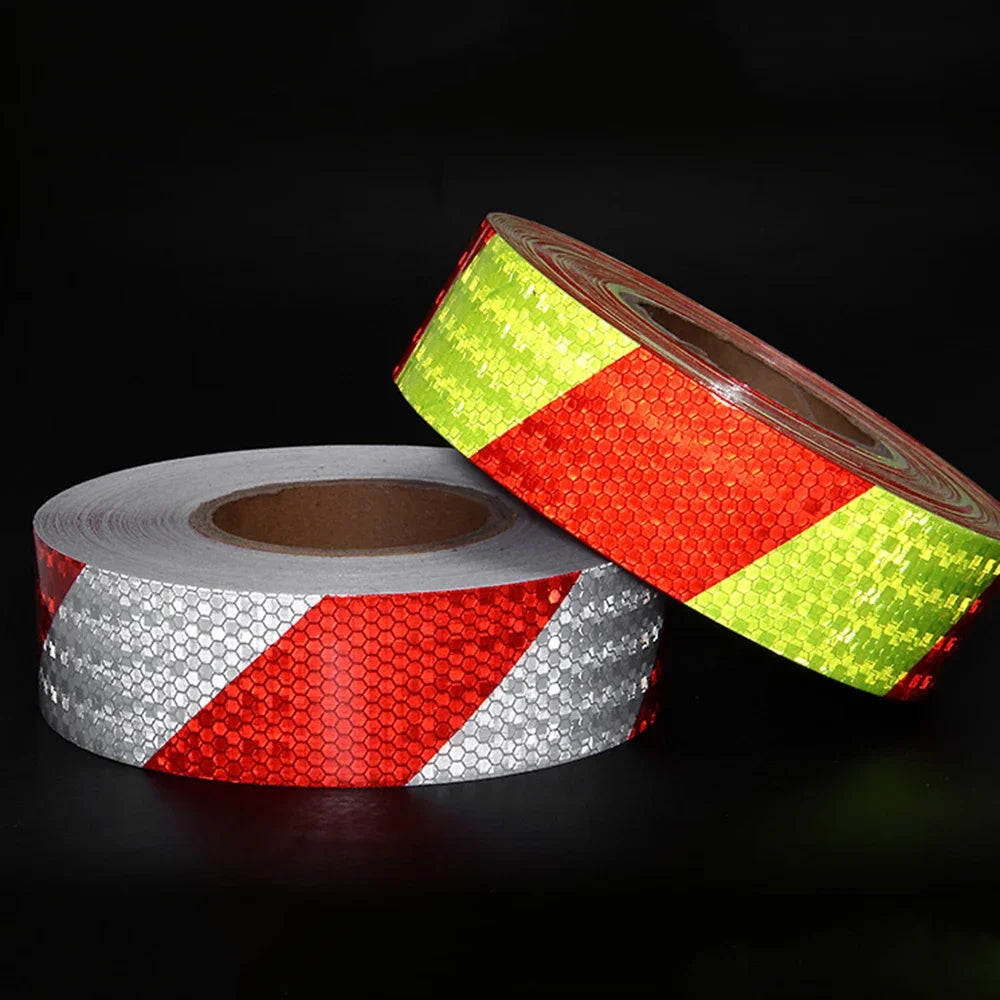 Reflective Safety Warning Tape – Self-Adhesive PVC for Cars