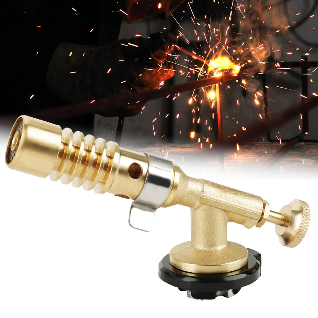 Portable Brass Butane Culinary Torch – BBQ & Camping