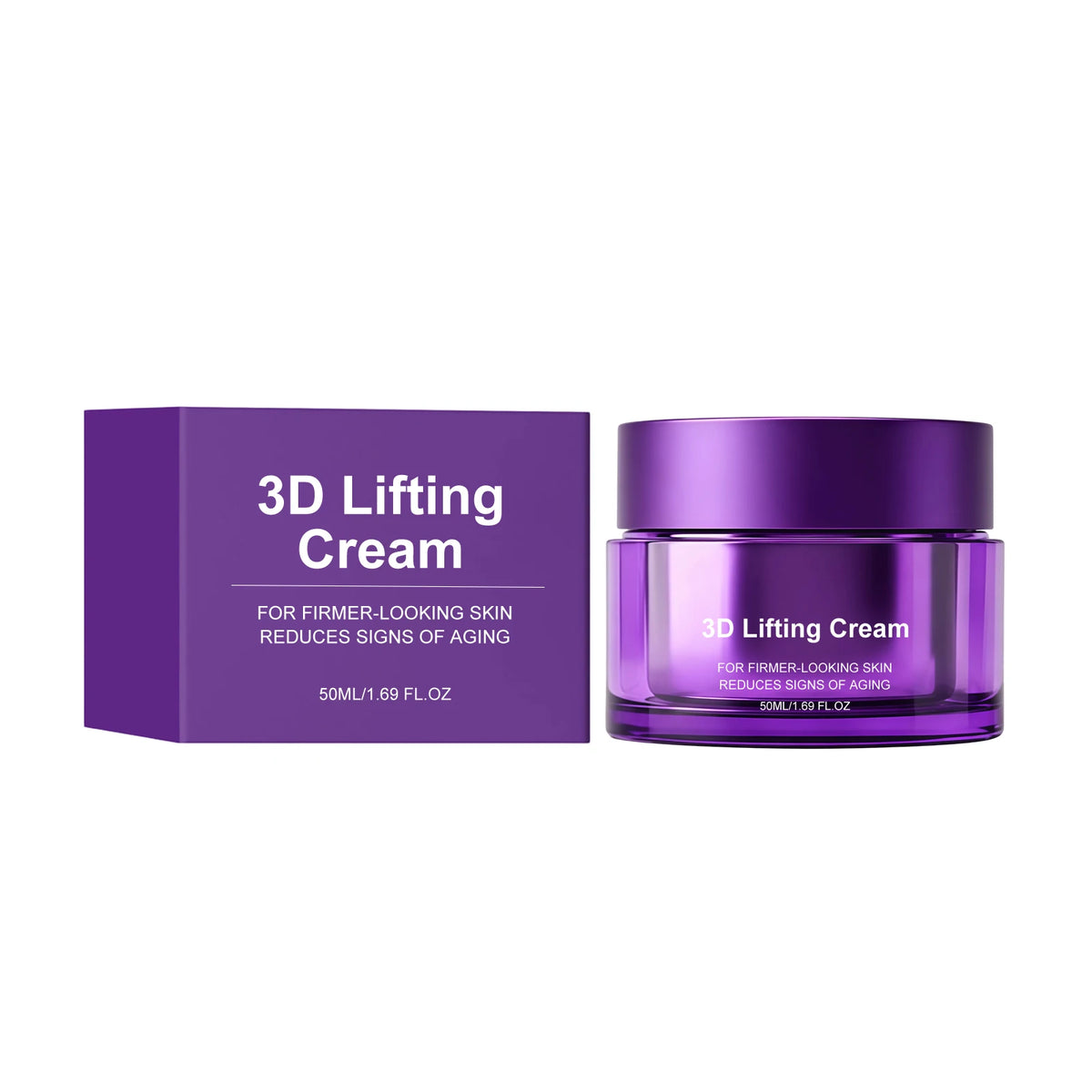 3D Lifting Face & Neck Firming Cream – Hydrating Moisturizer