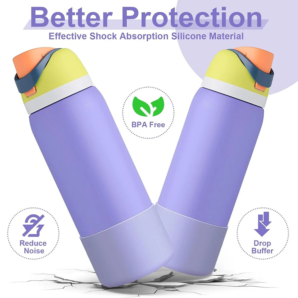 Silicone Bottle Boot for Owala 24/32/40oz – Anti-Slip Sleeve