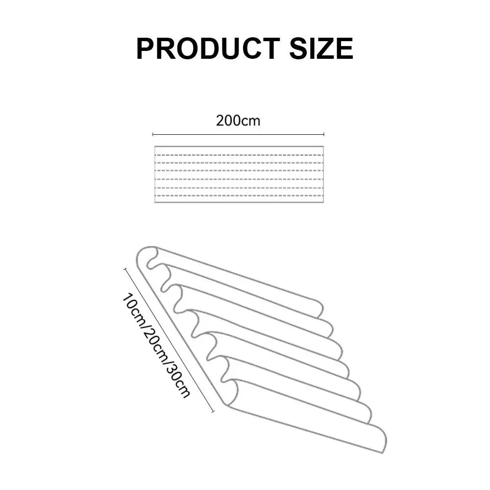 2m Baby Safety Desk Edge Guard Strip – Self-Adhesive XPE Foam