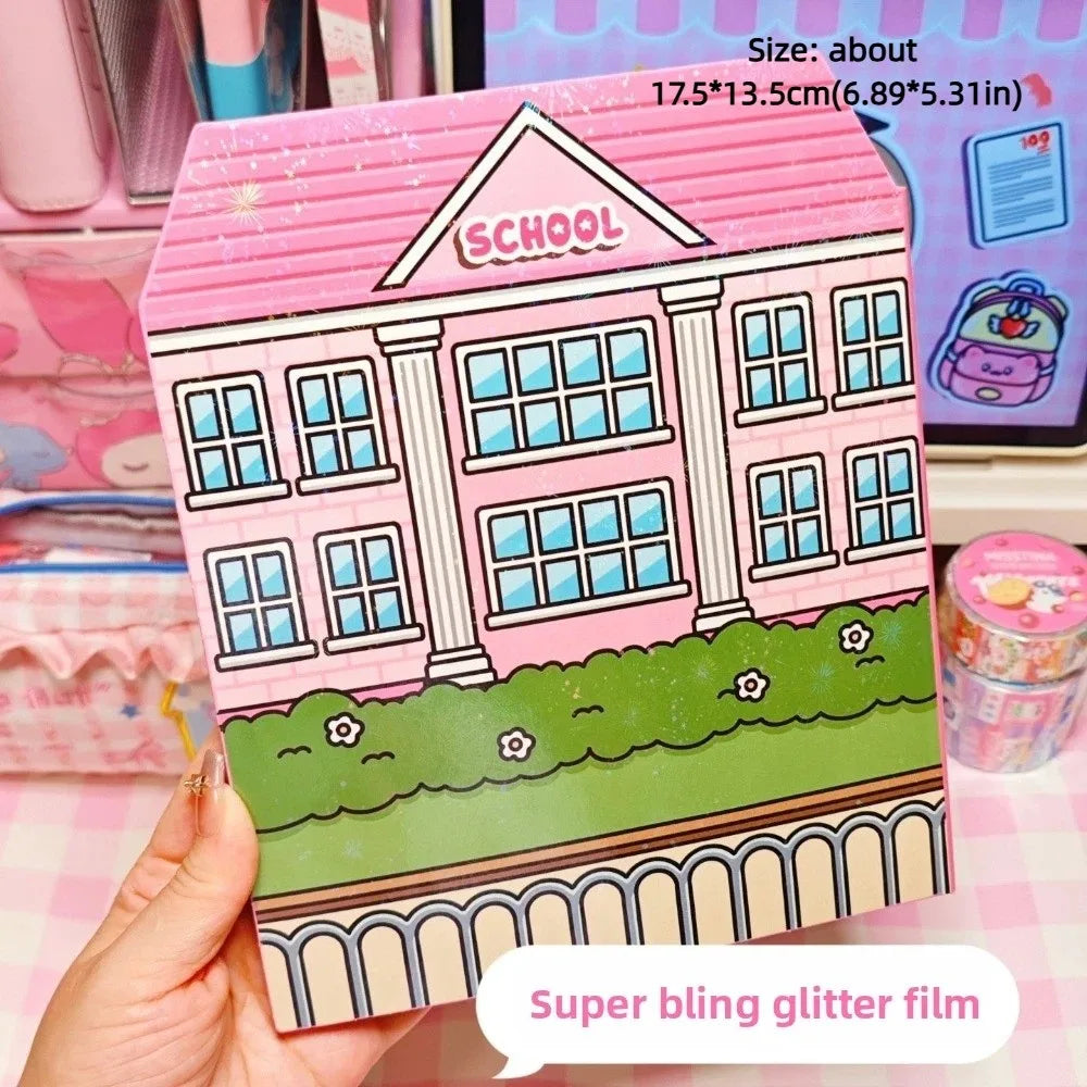 Cute 3D PET Cartoon Sticker Book – DIY Quiet Book Stickers