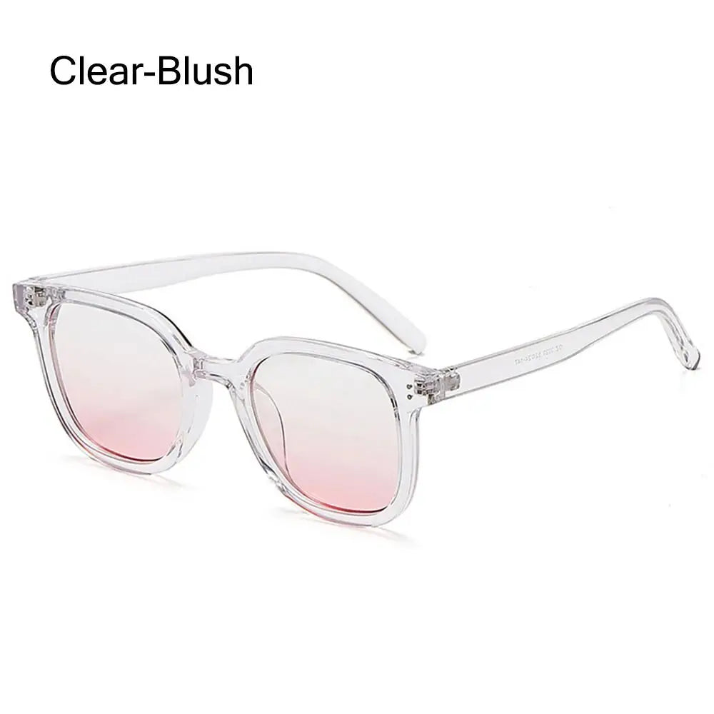 Square Gradient Blush Sunglasses UV400 – Women's Shades