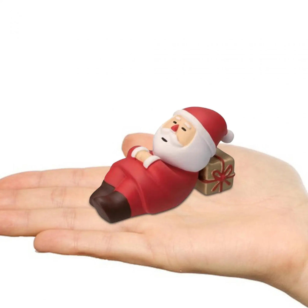 Mini Santa Claus Resin Figurine 2025 – Christmas Ornament Decor