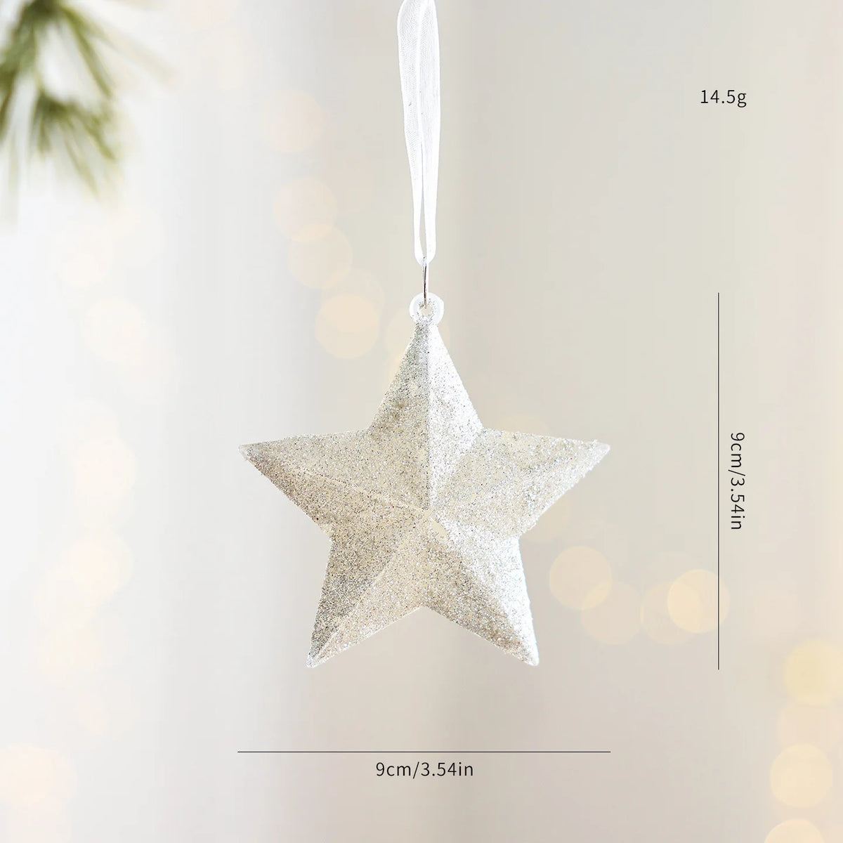 White Snowman Christmas Bell Ornament – Holiday Tree Decor