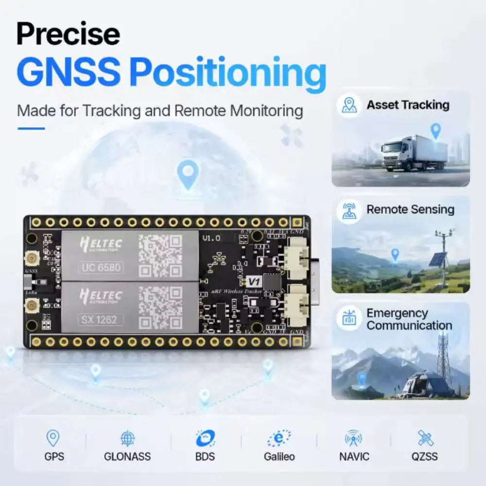 Mesh Node T096 LoRa GNSS Dev Board SX1262 nRF52840