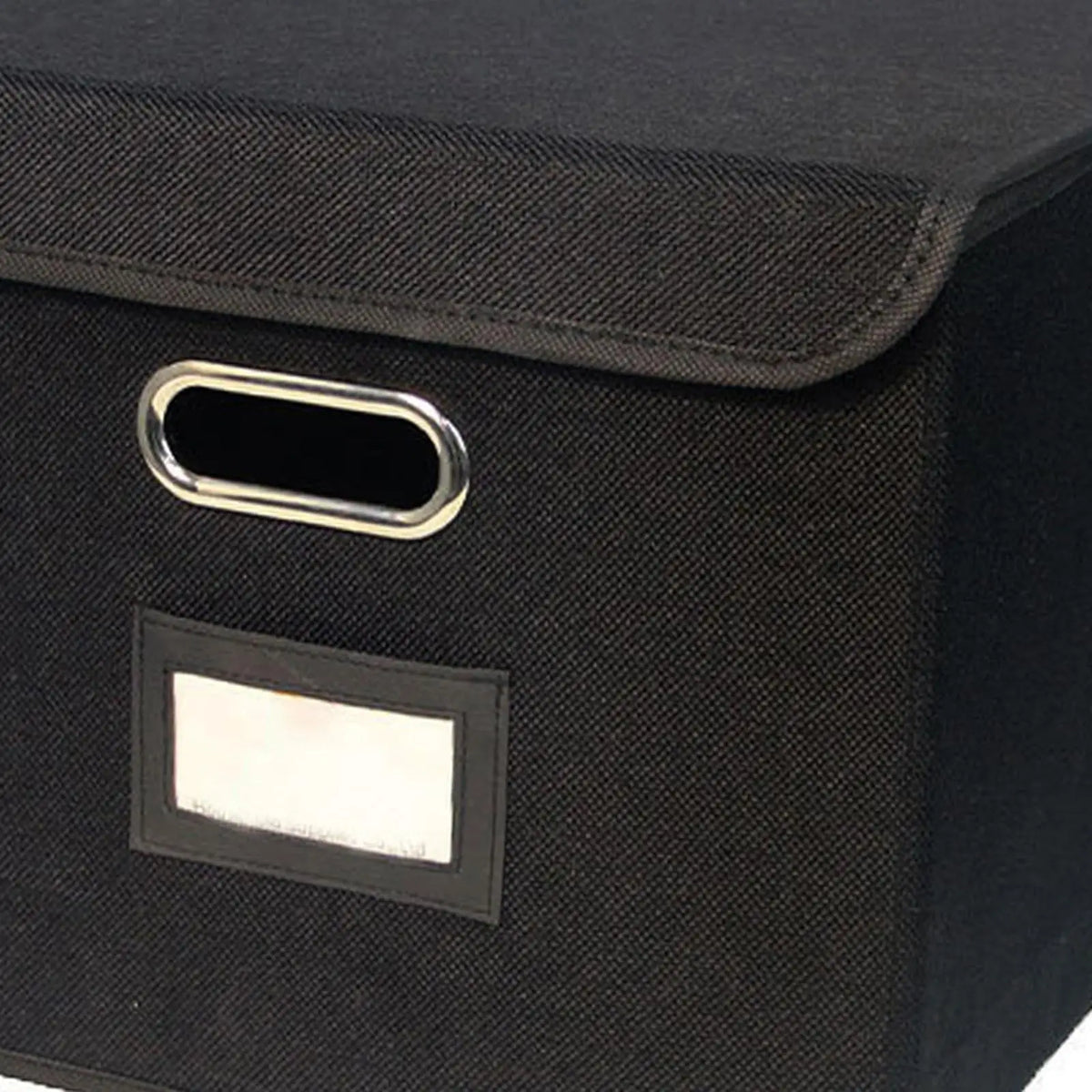 Foldable Cloth Storage Bin with Lid & Handle | Home Organizer