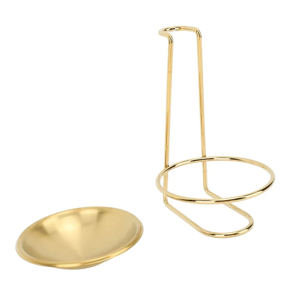 Stainless Steel Vertical Spoon Rest & Ladle Holder | 4.3"