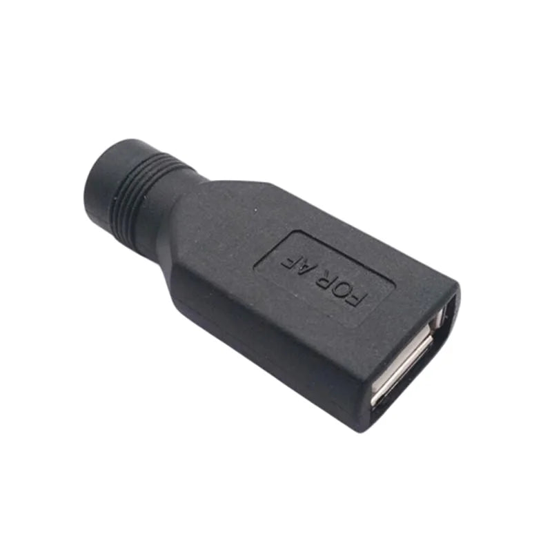 USB to DC 5.5x2.1mm Female Adapter – Power Converter
