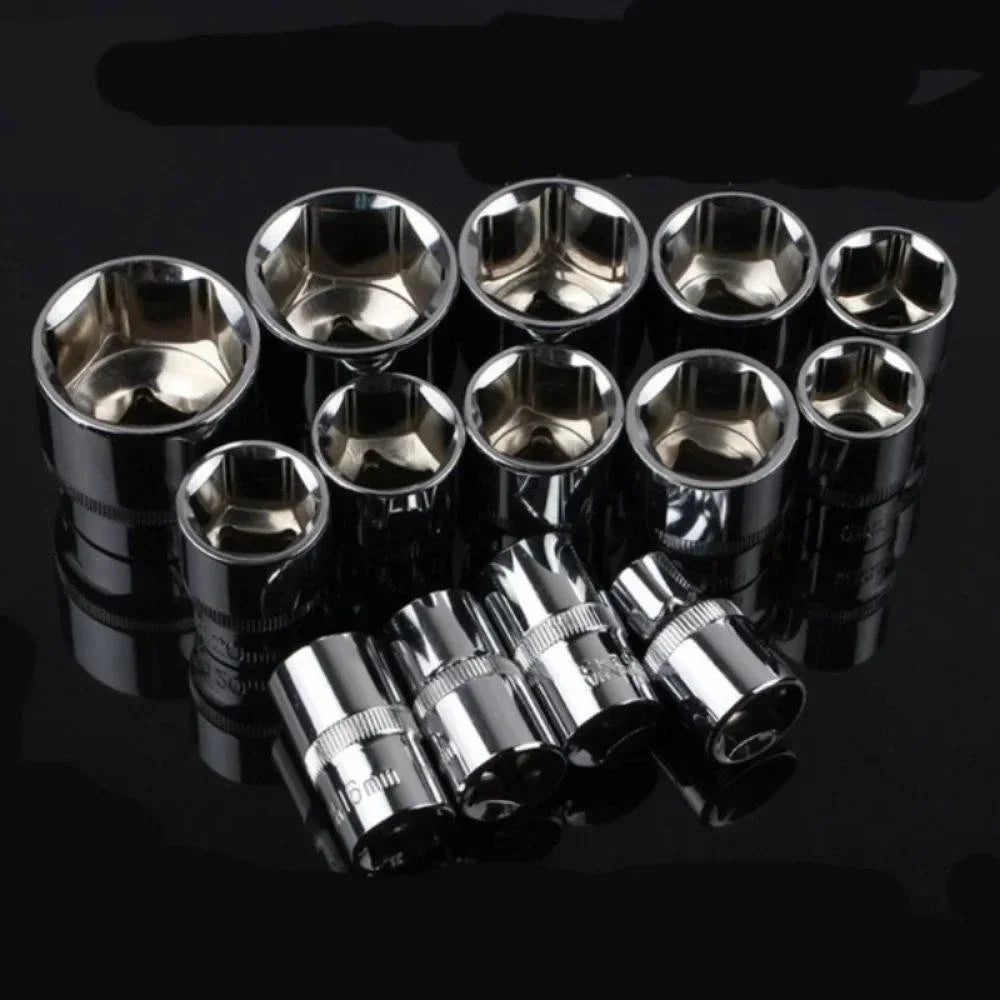 KKJOY 12-Piece Wrench Socket Set – Universal Repair Kit